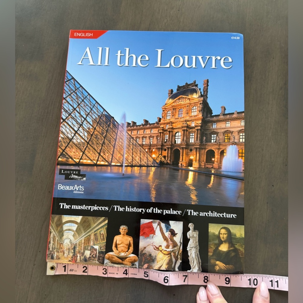 “All the Louvre” photo book-soft back